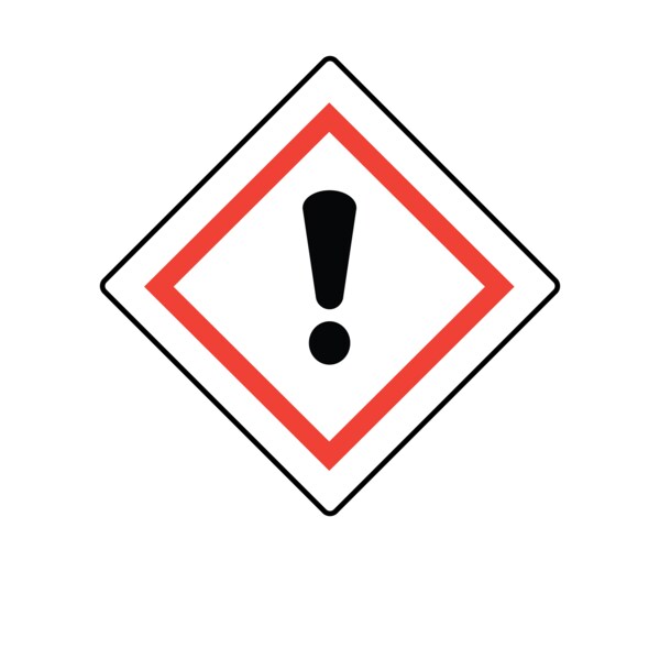 GHS Pictogram Label - Irritant 7/8" x 7/8"